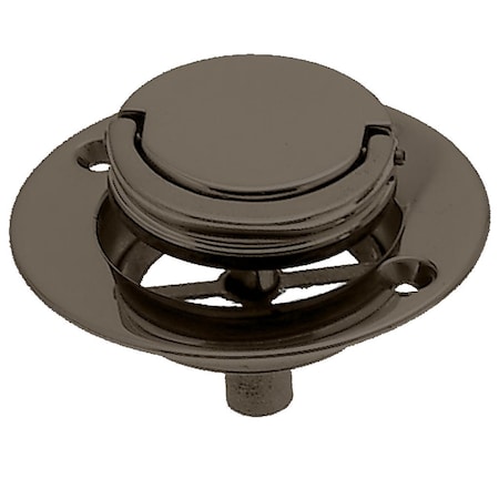 Westbrass Roman Tub Drain Trim, 3-9/16" OD in Oil Rubbed Bronze D320-12